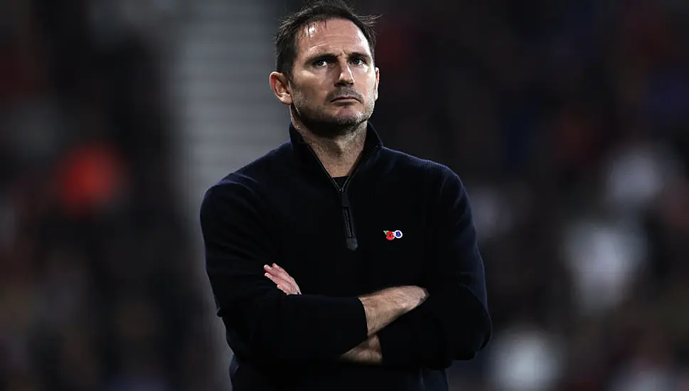 Frank Lampard Says Everton Fans Were Right To Be Unhappy With What They Saw