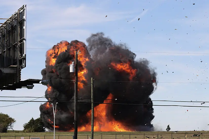 Two Second World War-Era Planes Collide During Dallas Air Show