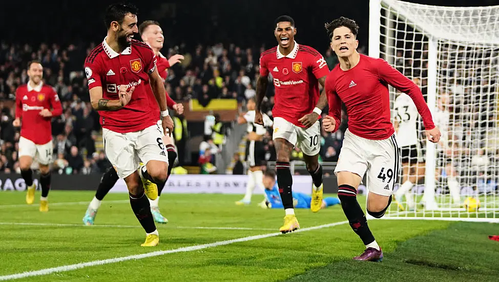 Alejandro Garnacho Scores Dramatic Late Winner For Manchester United At Fulham