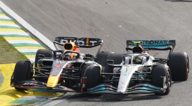 Lewis Hamilton Hints Max Verstappen Is Envious Of His Success After Collision