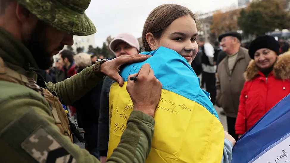 Russia And Us Reported To Be Talking As Zelenskiy Celebrates Big Victory In Ukraine