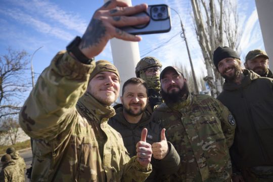 Ukraine’s Zelensky Calls Liberation Of Kherson ‘Beginning Of The End’
