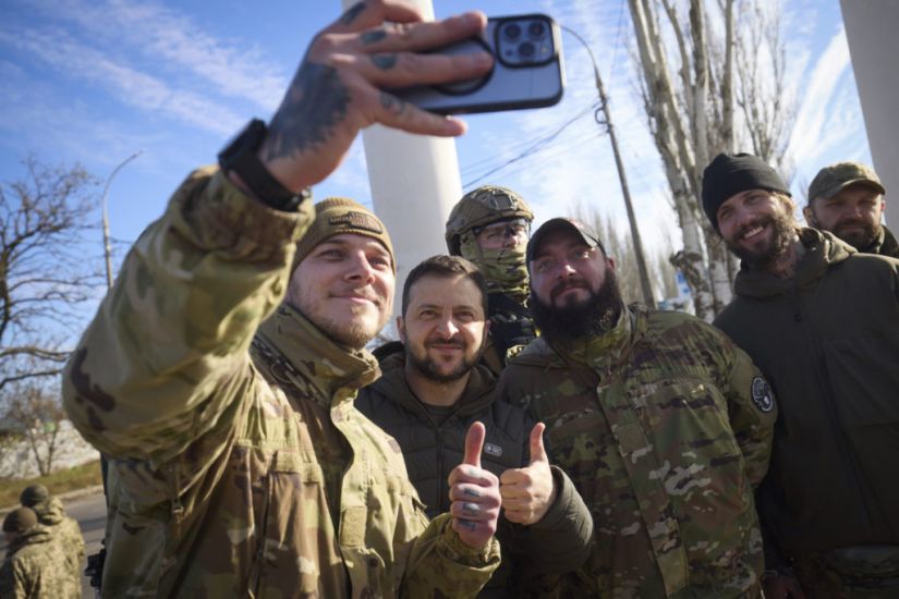 Ukraine’s Zelensky Calls Liberation Of Kherson ‘Beginning Of The End’