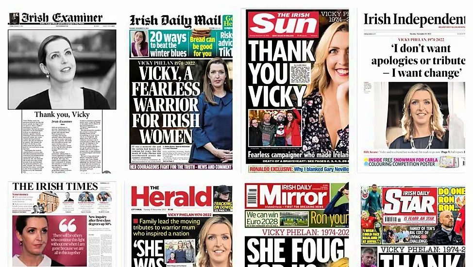 What The Papers Say: Tuesday's Front Pages