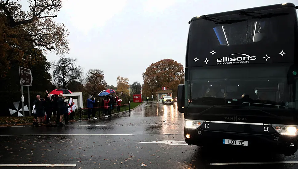 England Head For The World Cup In Qatar On Plane Called ‘Rain Bow’