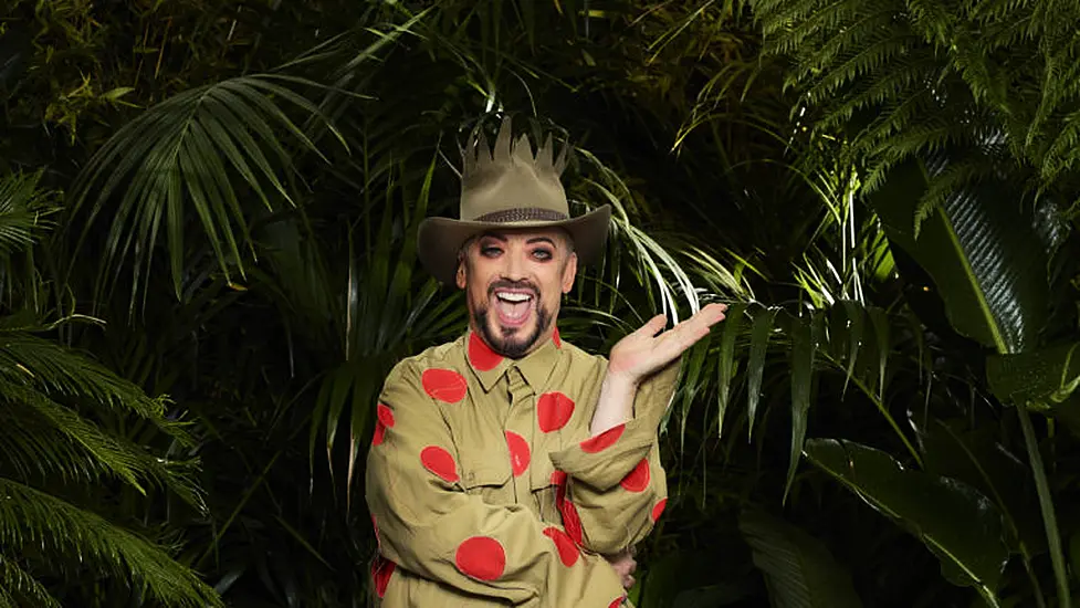 Boy George Chants While Navigating Chamber Of Snakes In I’m A Celebrity Trial