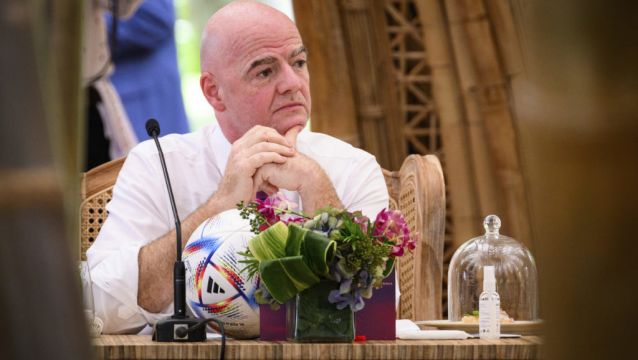 Fifa Chief Hoping World Cup Can Play Part In ‘First Step To Peace’ In Ukraine