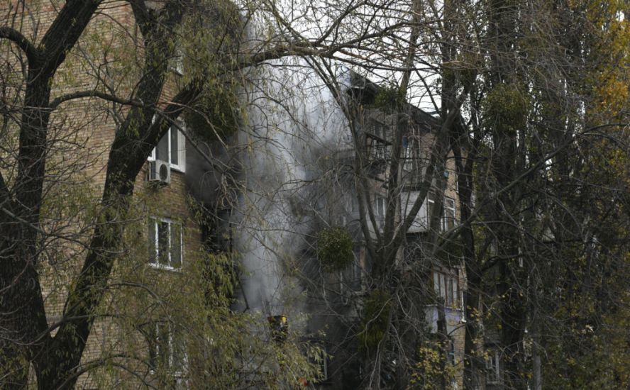 Russian Strikes Reported In Cities Across Ukraine