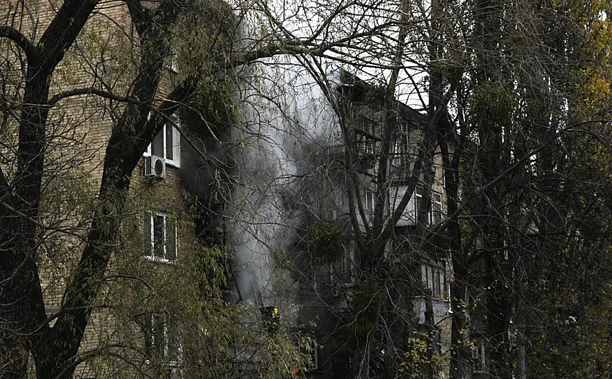 Russian Strikes Reported In Cities Across Ukraine