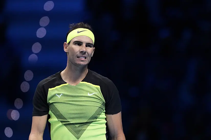 Rafael Nadal’s Atp Finals Hopes All But Over After Loss To Felix Auger-Aliassime