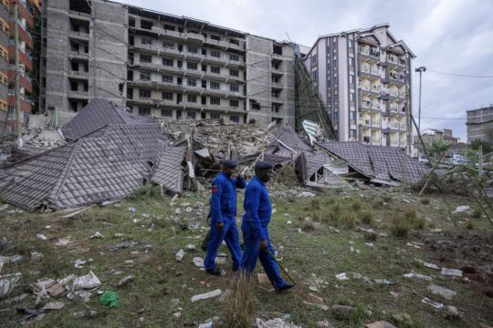 Three Killed As Building Collapses In Kenya’s Capital