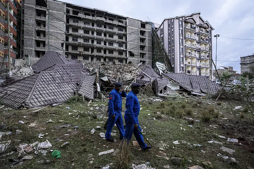 Three Killed As Building Collapses In Kenya’s Capital