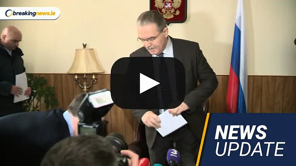 Video: Russian Ambassador Summoned To Iveagh House; Road Toll Prices To Increase