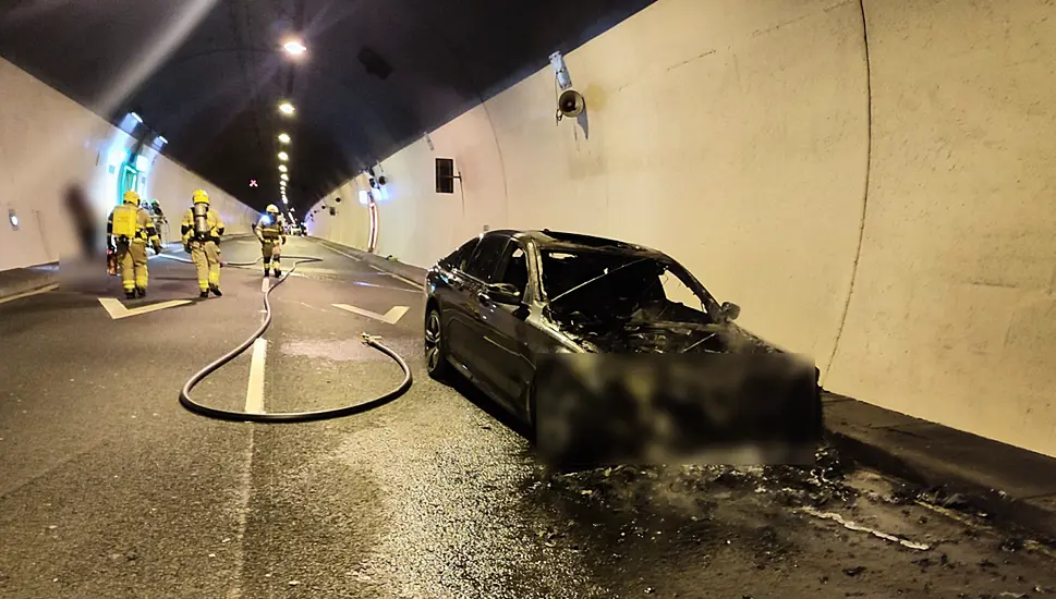 Dublin's Port Tunnel Reopens In Both Directions Following Vehicle Fire