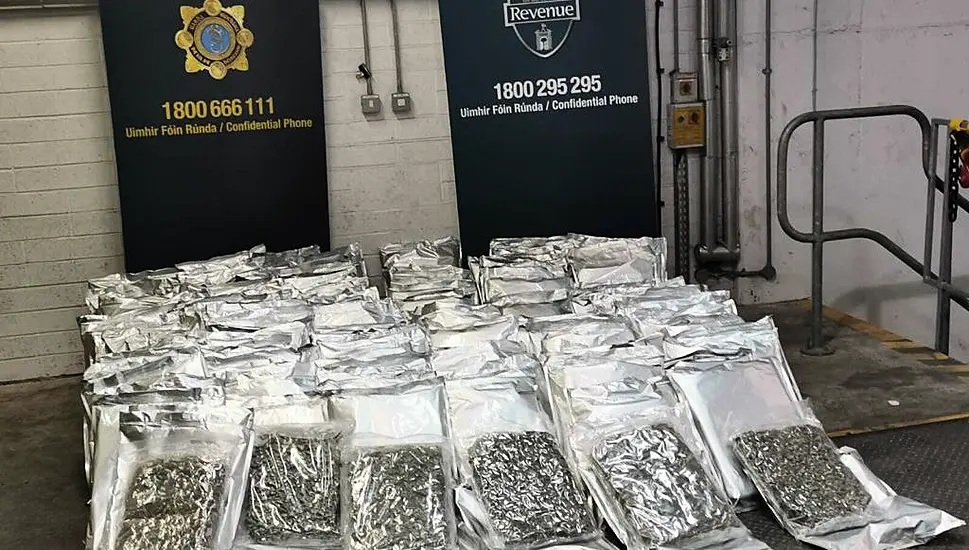 Man Arrested As Gardaí Seize €2M Worth Of Cannabis In Dublin