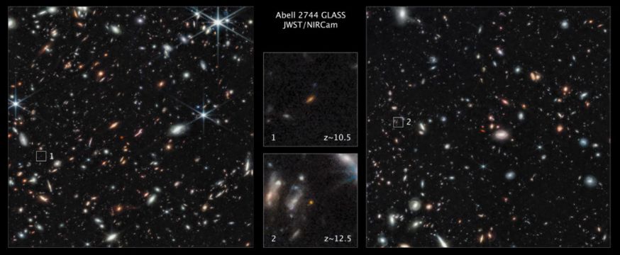Webb Space Telescope Spots Early Galaxies Hidden From Hubble