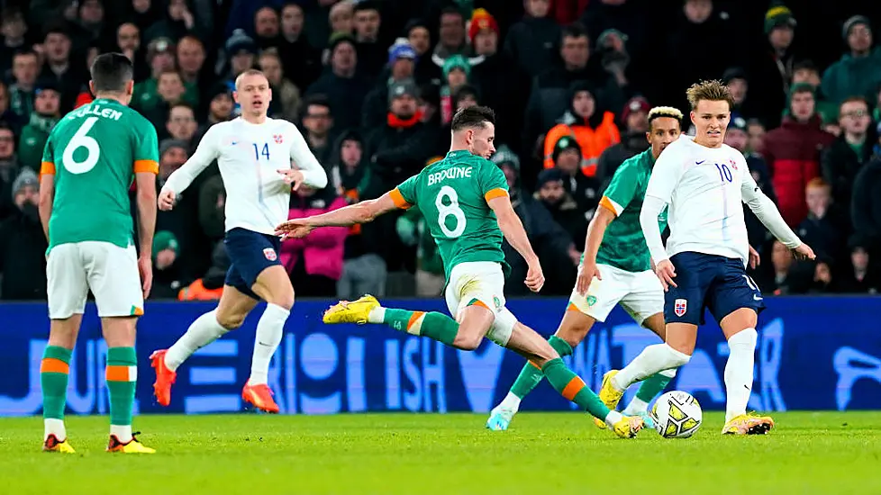 Alan Browne Urges Republic Of Ireland To Learn From Narrow Defeat By Norway