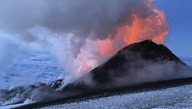 Two Volcanoes In Russia’s Far East Rumble Into Action