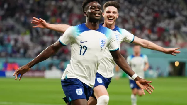 Bukayo Saka Bags A Brace As England Start World Cup With Rout Of Iran