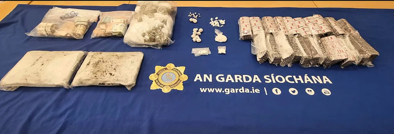 Three People Arrested As Gardaí Seize €83,000 Worth Of Drugs In Dublin Searches