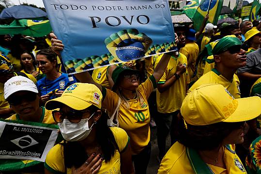 Bolsonaro Calls For Votes To Be Annulled As He Contests Brazilian Election Loss