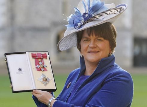 Arlene Foster Takes Seat In Uk House Of Lords