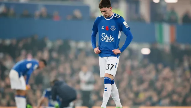 Everton Midfielder James Garner Ruled Out For Two Months With Back Problem