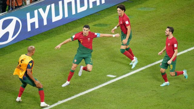 Cristiano Ronaldo Makes World Cup History As Portugal Hold Off Ghana In Opener