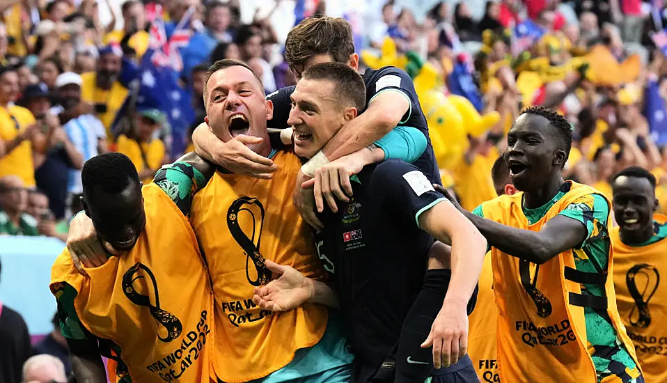 Mitchell Duke’s Superb Header Gives Australia World Cup Win Over Tunisia