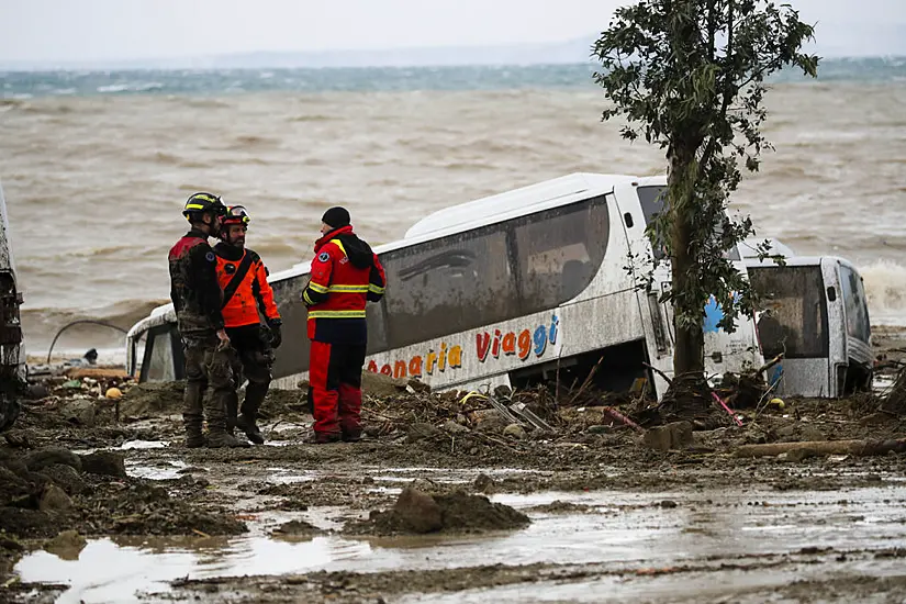 One Dead And 12 Missing After Landslide On Italian Island