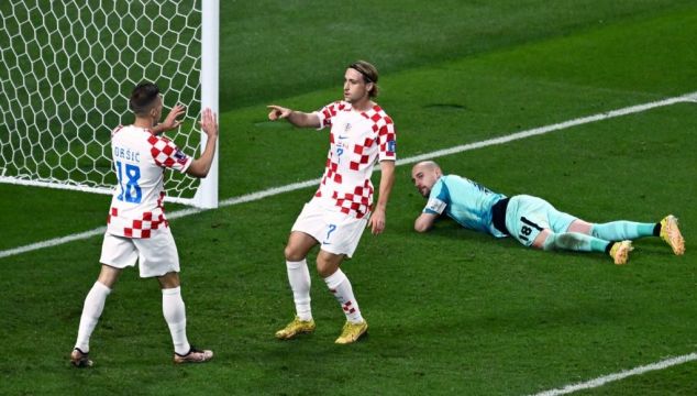 Croatia's Kramaric Bags Double To Dump Canada From World Cup