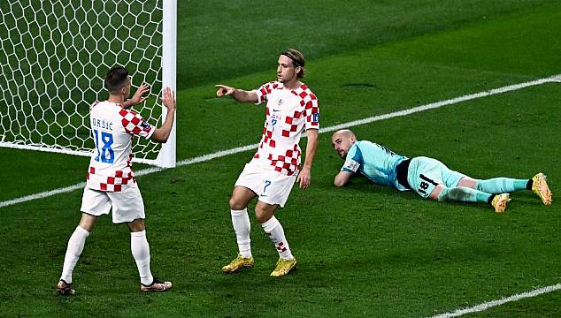 Croatia's Kramaric Bags Double To Dump Canada From World Cup