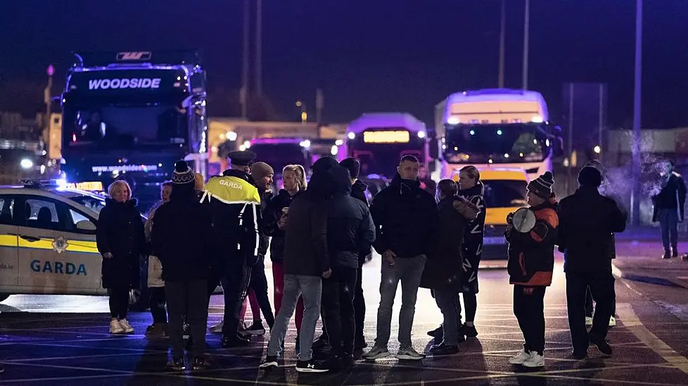 Protestors Block Port Tunnel As East Wall Refugee Accommodation Row Rumbles On