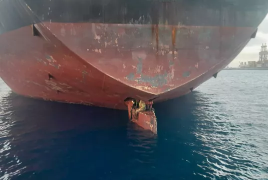 Stowaways Found On Ship’s Rudder In Canary Islands
