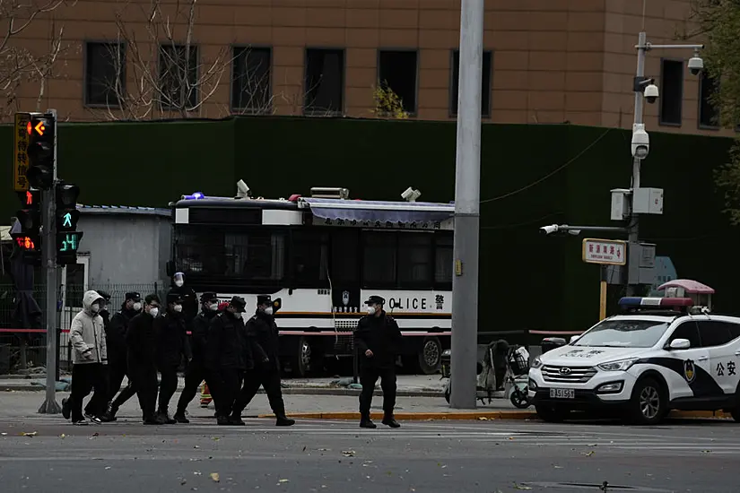 Students Sent Home And Police On Patrol As China Curbs Covid Protests