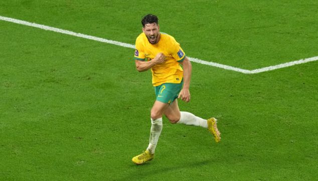 Australia Stun Denmark To Reach World Cup Last 16 For First Time In 16 Years