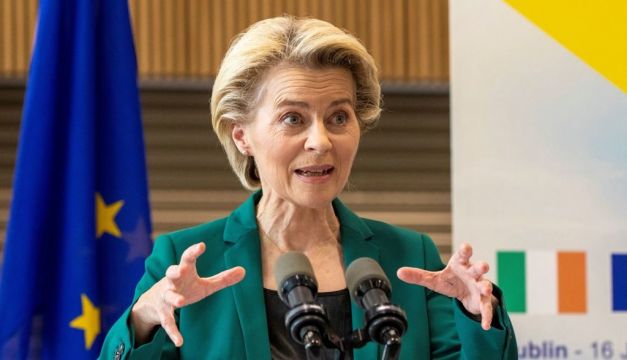 European Commission President Ursula Von Der Leyen To Visit Dublin