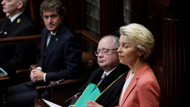 Ireland ‘Knows What It Means To Struggle For Right To Exist’, Says Von Der Leyen