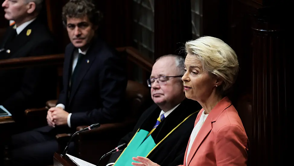 Ireland ‘Knows What It Means To Struggle For Right To Exist’, Says Von Der Leyen