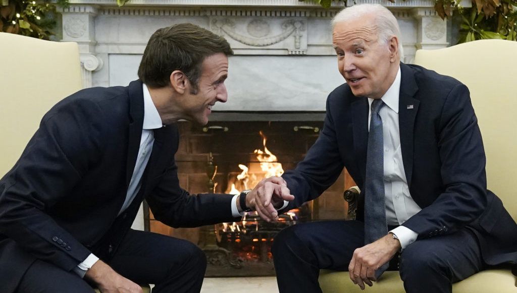 Joe Biden admits US climate law has 'glitches' after Emmanuel Macron criticism