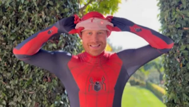 Prince Harry Appears As Spider-Man In Special Message To Bereaved Children
