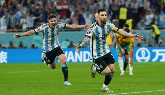 Another Milestone For Messi As Argentina Beat Australia