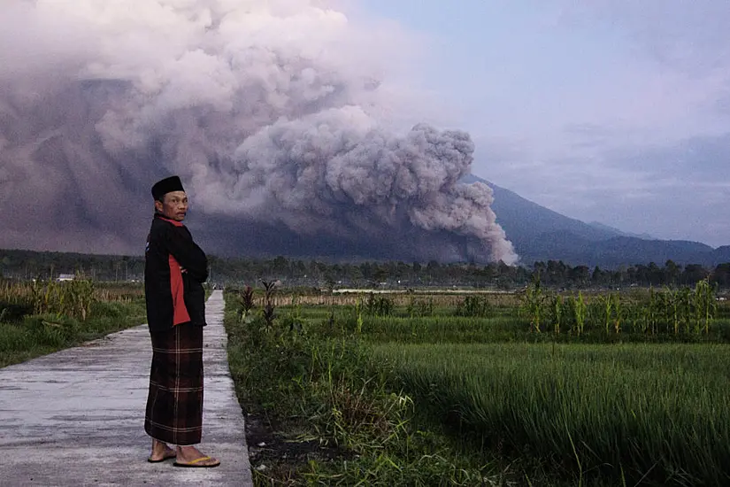 Indonesia’s Mount Semeru Volcano Unleashes Lava River In New Eruption