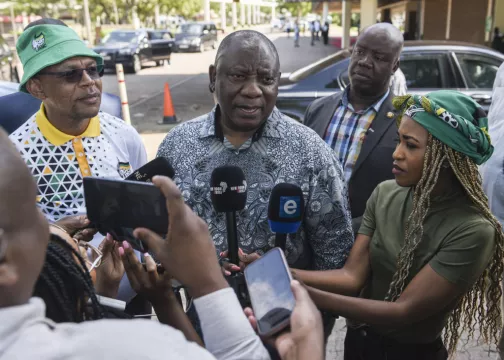 South African President Awaits Party Decision On His Fate