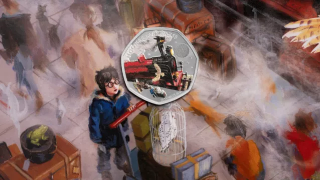 Harry Potter-Themed Coin Featuring Hogwarts Express Launched