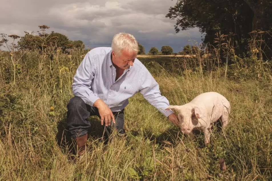 Ted Carty, the second-generation to run Oliver Carty and Family on his farm
