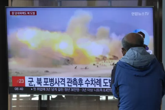 North Korea Fires Artillery Near Border In Warning To South Korea