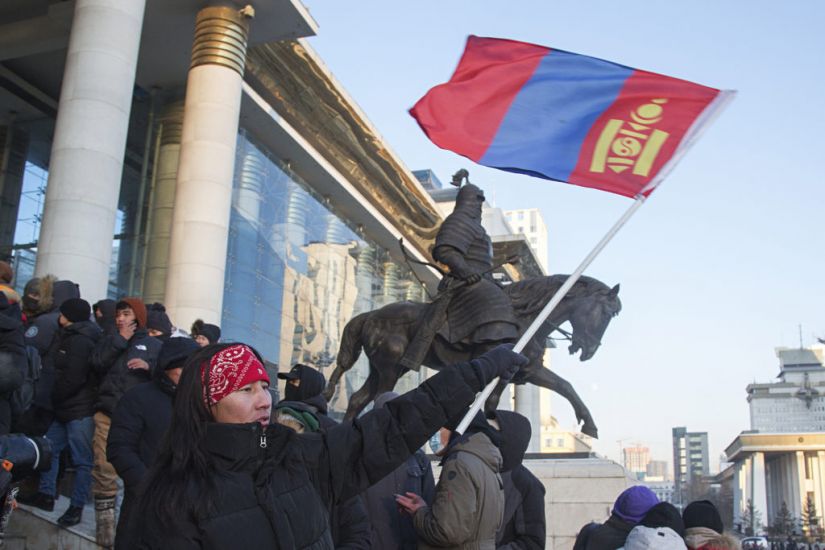 Mongolians Protest Against Alleged Theft Of Coal Sold To China