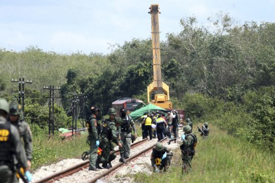 Three Railway Workers Killed In Thai Train Bombing