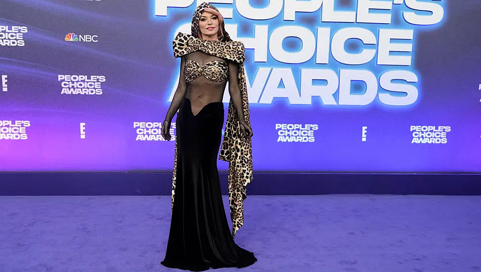 Shania Twain Shows Off Bold Throwback Look On 2022 People’s Choice Red Carpet